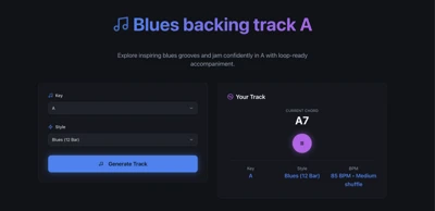 Backing Track Composer - Backing tracks generator and practice tool
